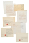 Lot of Frank Lloyd Wright Correspondence Related to the Marin County Civic Center, Wright's Last Public Project -- ''...This is where your career really begins...''