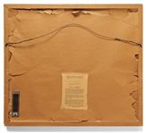 Walt Disney Signed Mat Housing a Screen-Used Cel of Christopher Robin & Winnie the Pooh from ''Winnie the Pooh and the Honey Tree'' -- Very Rare