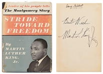 Martin Luther King Signed Copy of Stride Toward Freedom -- Bold Signature Without Inscription