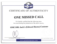 Indie Film Darling Edward Burns' Suit From ''One Missed Call''