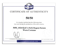 Seth Rogen Screen-Worn T-Shirt From ''50/50''