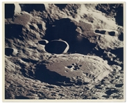 NASA Photo on A Kodak Paper Showing Craters on the Lunar Surface