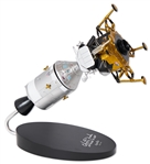 Charlie Duke Signed Apollo Command and Lunar Module Model