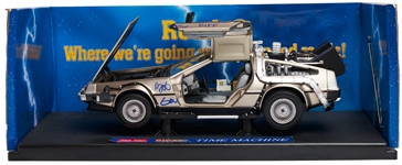 ''Back to the Future'' Cast-Signed DeLorean