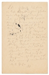 Nobel Prize Winning Physicist Wilhelm Wien Autograph Postcard Signed