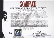 ''Scarface'' Cast-Signed Poster Including Al Pacino's Signature