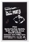 Al Pacino Signed The Godfather II Movie Poster