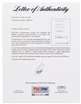 Mikhail Gorbachev Signed Brochure Regarding His Nobel Peace Prize Award -- With PSA/DNA COA