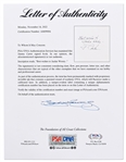 Jimmy Carter Signed First Edition of His Book ''Sharing Good Times'' -- With PSA/DNA COA