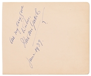 Neville Chamberlain Signature -- With PSA/DNA COA