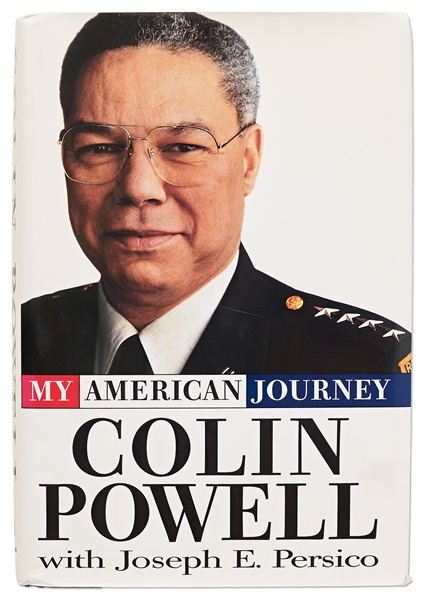 Colin Powell Signed First Edition of His Autobiography ''My American Journey'' -- With PSA/DNA COA