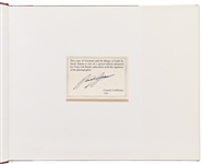 Ansel Adams Signed Copy of His Quintessential Oversized Photography Book, ''Yosemite and the Range of Light'' -- With PSA/DNA COA