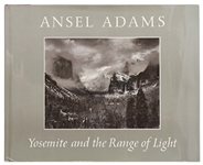 Ansel Adams Signed Copy of His Quintessential Oversized Photography Book, ''Yosemite and the Range of Light'' -- With PSA/DNA COA