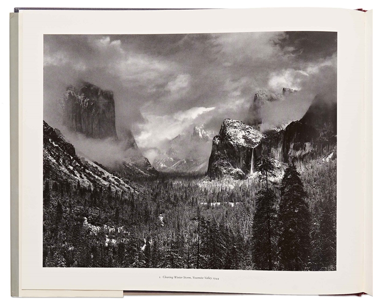 Ansel Adams Signed Copy of His Quintessential Oversized Photography Book, ''Yosemite and the Range of Light'' -- With PSA/DNA COA