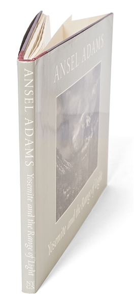Ansel Adams Signed Copy of His Quintessential Oversized Photography Book, ''Yosemite and the Range of Light'' -- With PSA/DNA COA