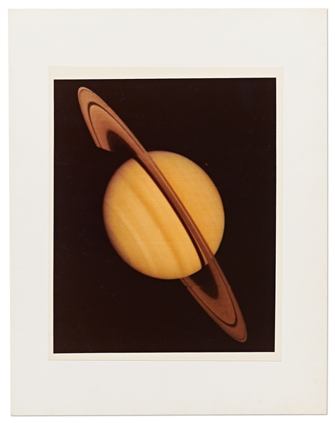 NASA 10'' x 8'' Photograph of the Planet Saturn