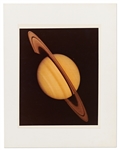 NASA 10 x 8 Photograph of the Planet Saturn