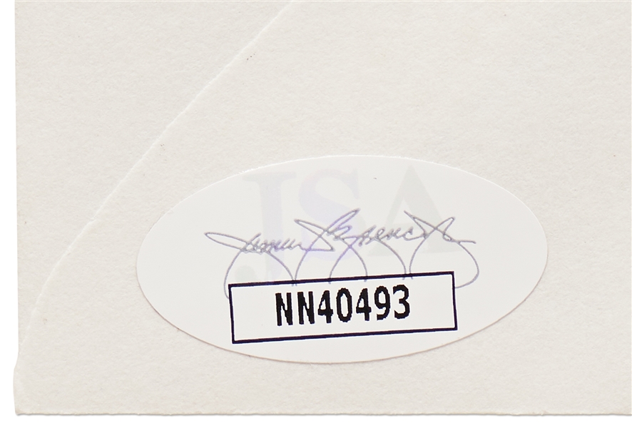 Mikhail Gorbachev Signed Limited Edition First Day Gateway Cachet Honoring Thomas Jefferson & Democracy -- With PSA & JSA COAs
