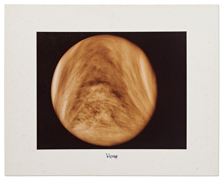 Large Format NASA Photograph of the Planet Venus