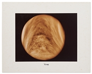 Large Format NASA Photograph of the Planet Venus