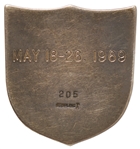 Space-Flown Apollo 10 Robbins Medal -- Serial Number 205