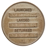 Space-Flown Apollo 12 Robbins Medal -- Serial Number 91