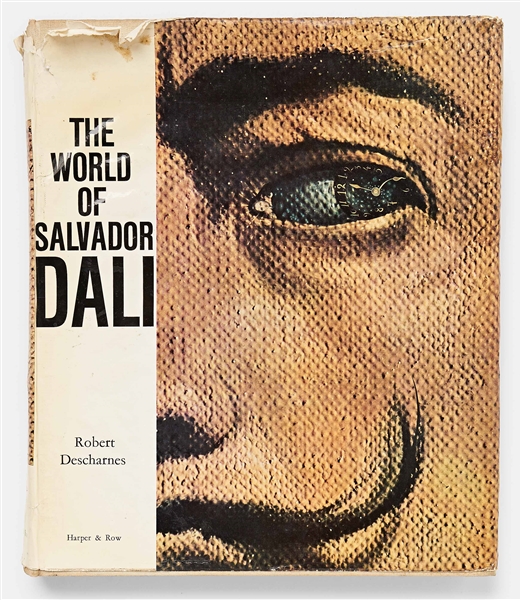 Salvador Dali Twice-Signed Original Artwork Within ''The World of Salvador Dali''