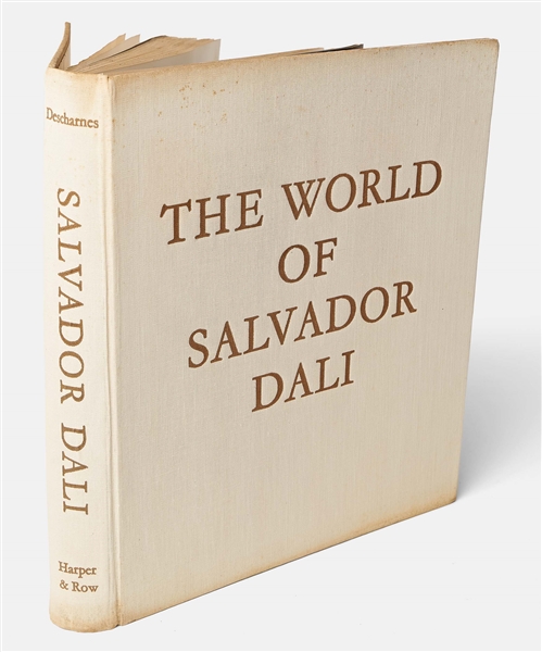 Salvador Dali Twice-Signed Original Artwork Within ''The World of Salvador Dali''