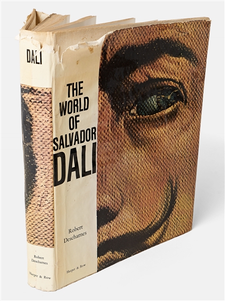 Salvador Dali Twice-Signed Original Artwork Within ''The World of Salvador Dali''