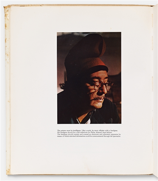 Salvador Dali Twice-Signed Original Artwork Within ''The World of Salvador Dali''