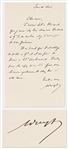 Hubert-Joseph Henry Autograph Letter Signed -- Henry Forged the Document Implicating Alfred Dreyfus in the Dreyfus Affair