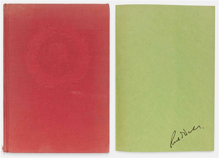 Roald Dahl Signed First Edition, First Printing of ''James and the Giant Peach'' -- Without Inscription
