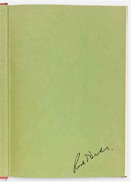 Roald Dahl Signed First Edition, First Printing of ''James and the Giant Peach'' -- Without Inscription