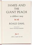 Roald Dahl Signed First Edition, First Printing of ''James and the Giant Peach'' -- Without Inscription