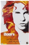 Val Kilmer Signed 11 x 17 Photo of the Poster for The Doors -- Kilmer Also Writes Jim Morrisons Name