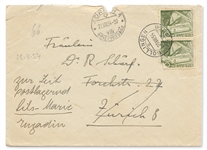 Carl Jung Autograph Letter Signed, Sending Thanks for a Birthday Present