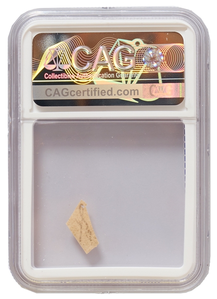 George Washington Handwriting -- Encapsulated by CAG