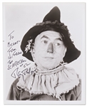 Ray Bolger Signed 8 x 10 Photo as the Scarecrow in The Wizard of Oz -- With PSA/DNA COA
