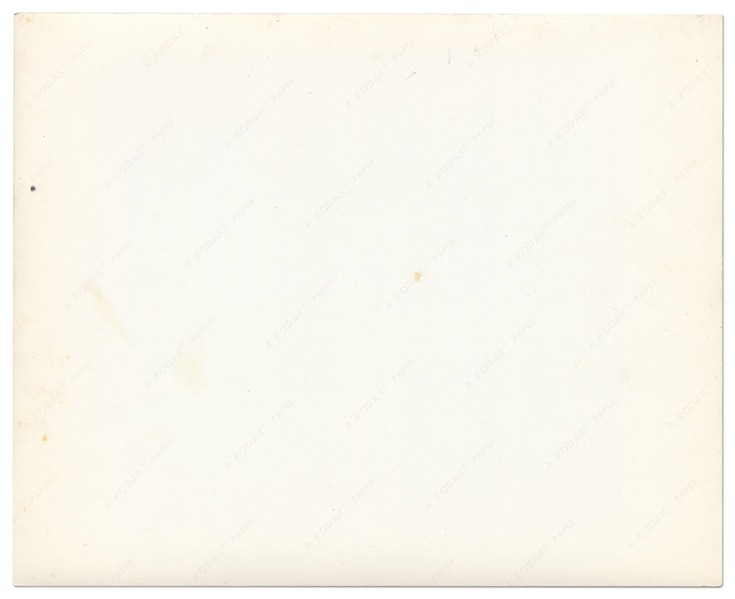 Apollo 12 Red Number NASA Photo Showing the Solar Wind Collector -- With ''A Kodak Paper'' Watermark on Verso
