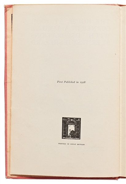 First Edition, First Printing of A.A. Milne's ''The House at Pooh Corner''