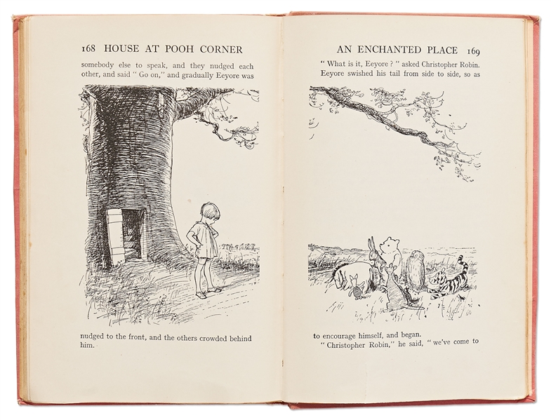 First Edition, First Printing of A.A. Milne's ''The House at Pooh Corner''