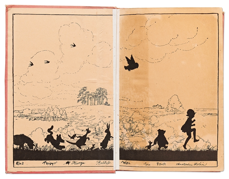 First Edition, First Printing of A.A. Milne's ''The House at Pooh Corner''