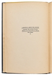 Harry Houdini Signed First Edition of His Book ''A Magician Among the Spirits''
