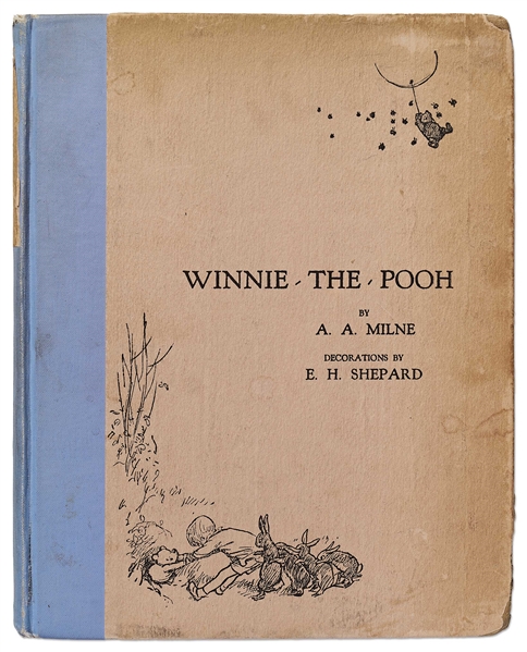 A.A. Milne & Ernest H. Shepard Signed 1926 Large Paper Limited Edition of ''Winnie-the-Pooh'' -- One of Only 200 Copies