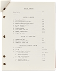 Original Apollo 11 Final Flight Plan from 1 July 1969