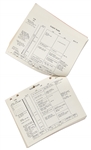 Original Apollo 11 Final Flight Plan from 1 July 1969
