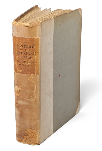 Woodrow Wilson Signed Limited Edition of ''A History of the American People''