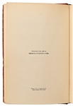 Andrew Carnegie Signed Copy of ''An American Four-in-Hand in Britain'' -- Dedicated to Journalist & Newspaper Pioneer Irving Bacheller