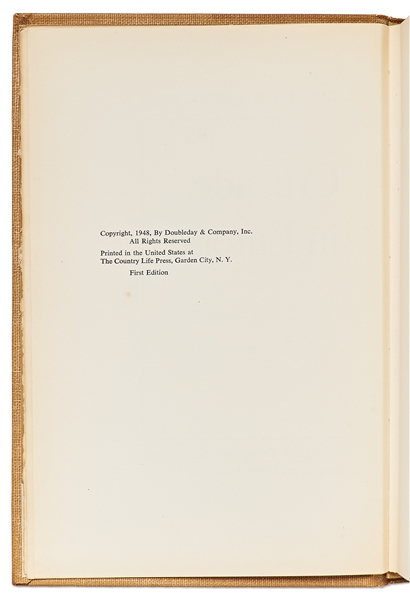 Dwight D. Eisenhower Signed Limited Edition of ''Crusade in Europe''