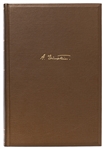Albert Einstein Signed Limited Edition of ''Albert Einstein: Philosopher-Scientist'' Called the ''closest Einstein ever came to writing an autobiography'' -- Near Fine Condition